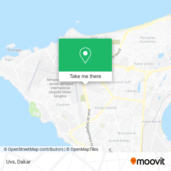 Uvs map