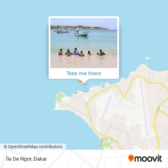 Île De Ngor map