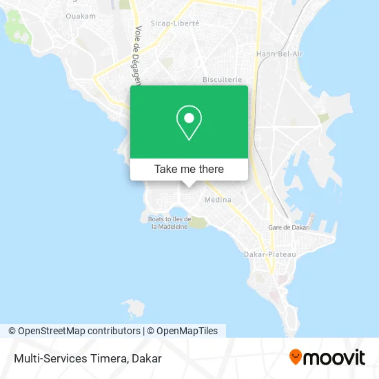 Multi-Services Timera map