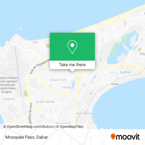 Mosquée Fass map