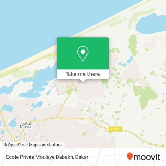 Ecole Privée Moulaye Dabakh map