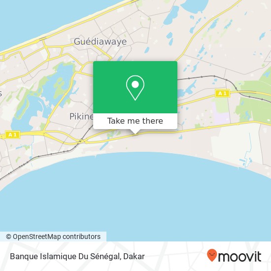 Banque Islamique Du Sénégal map