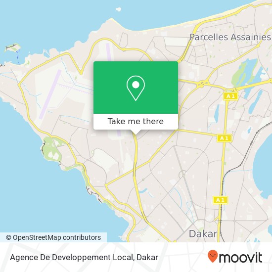 Agence De Developpement Local map