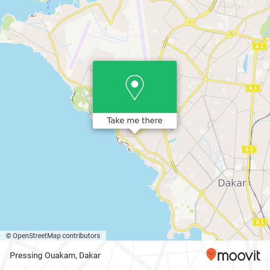 Pressing Ouakam map