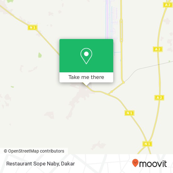 Restaurant Sope Naby map