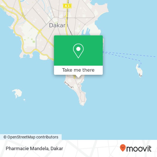 Pharmacie Mandela map
