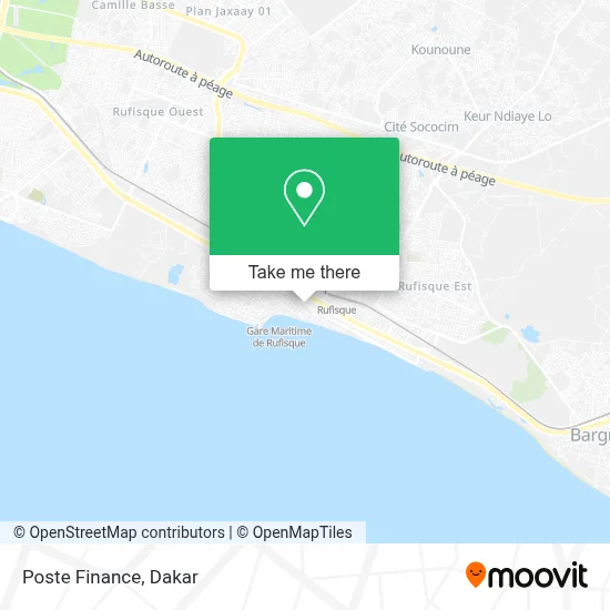 Poste Finance map