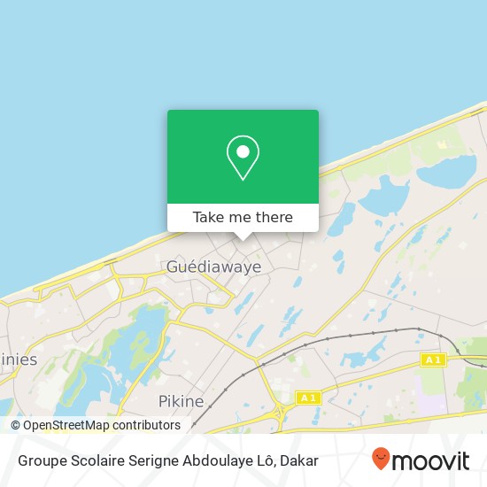 Groupe Scolaire Serigne Abdoulaye Lô map