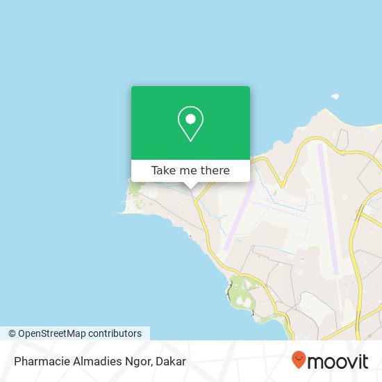 Pharmacie Almadies Ngor map
