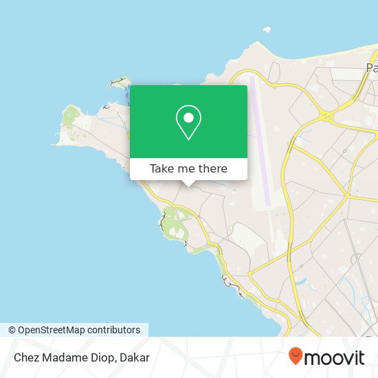 Chez Madame Diop map