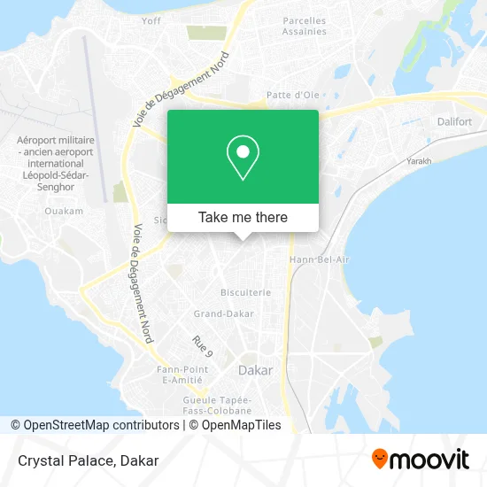 Crystal Palace map