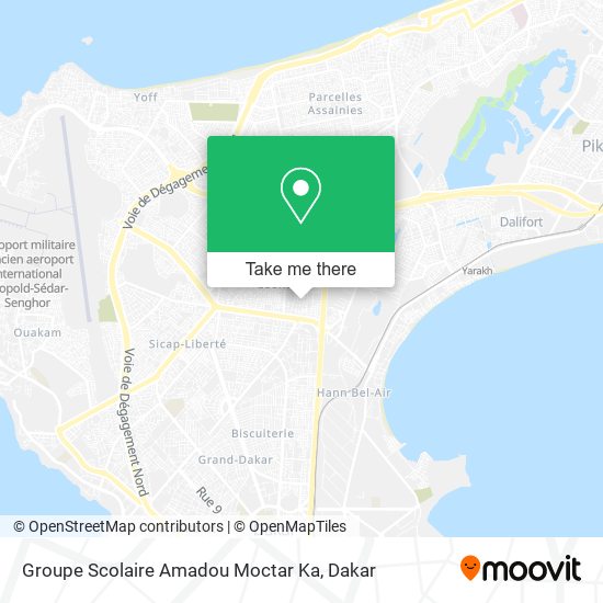Groupe Scolaire Amadou Moctar Ka map