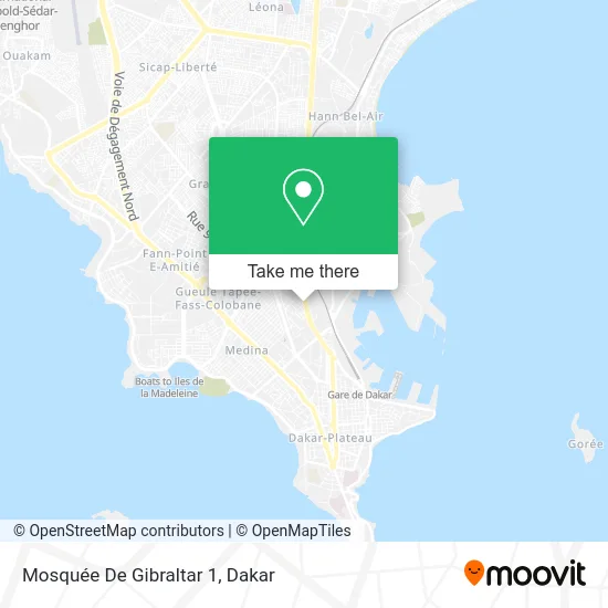 Mosquée De Gibraltar 1 map