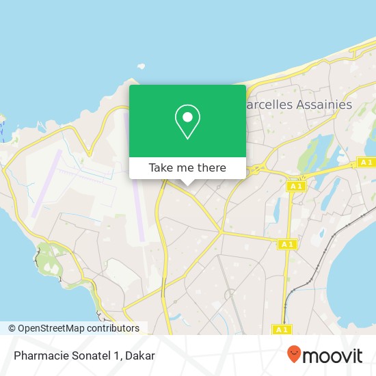Pharmacie Sonatel 1 map
