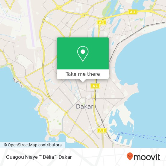 Ouagou Niaye "" Délia"" map