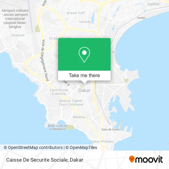 Caisse De Securite Sociale map