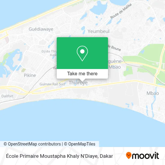 École Primaire Moustapha Khaly N'Diaye map