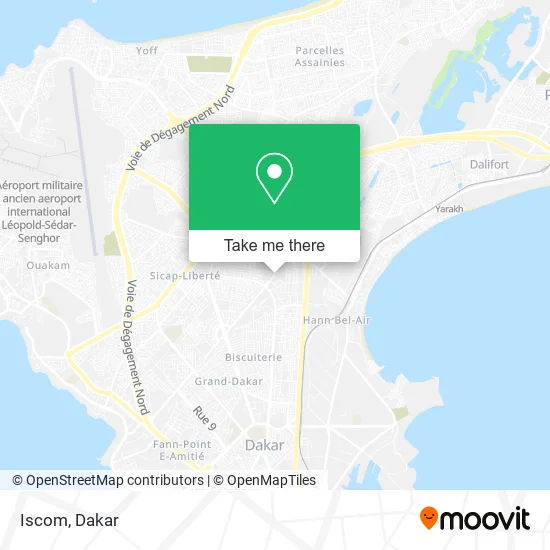 Iscom map
