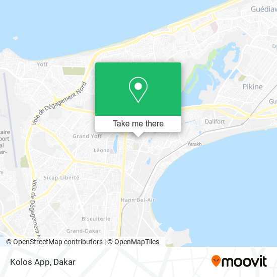 Kolos App map