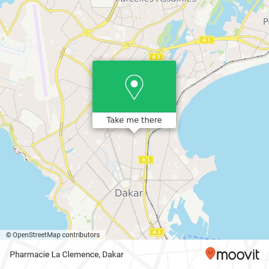 Pharmacie La Clemence map