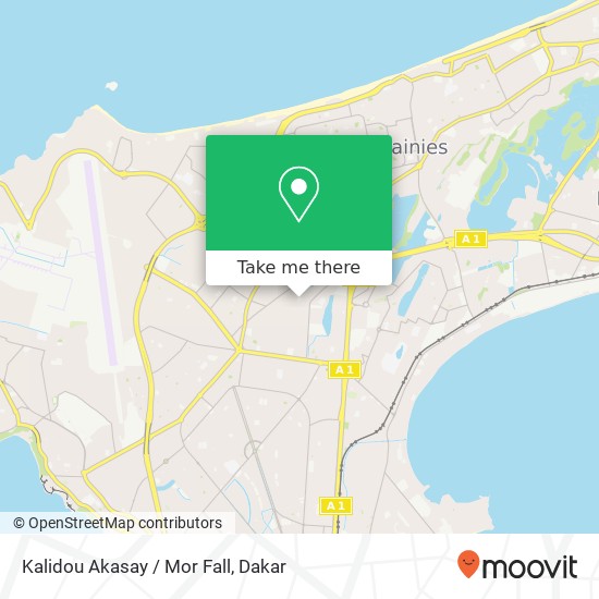 Kalidou Akasay / Mor Fall map