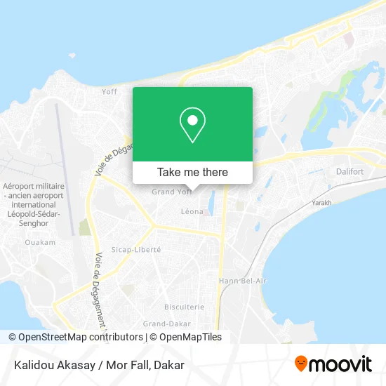 Kalidou Akasay / Mor Fall map