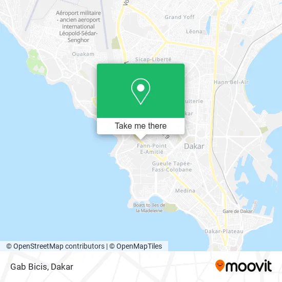 Gab Bicis map