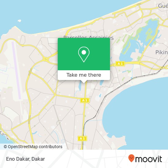Eno Dakar map