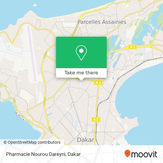 Pharmacie Nourou Dareyni map
