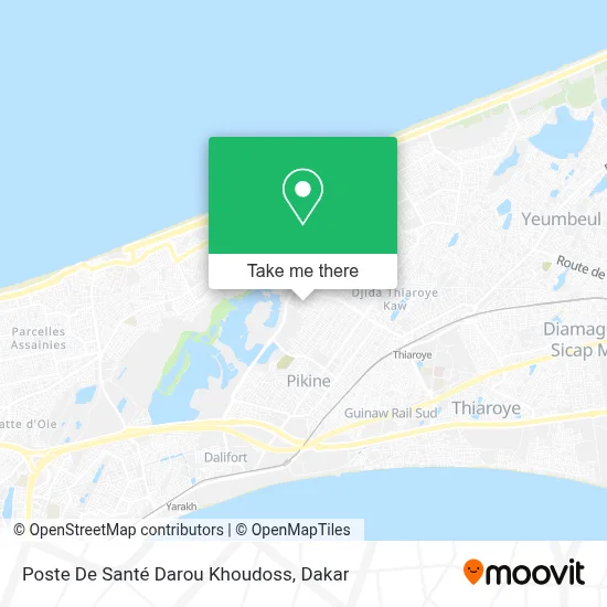 Poste De Santé Darou Khoudoss map