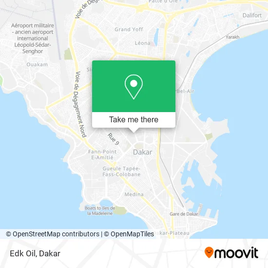 Edk Oil map
