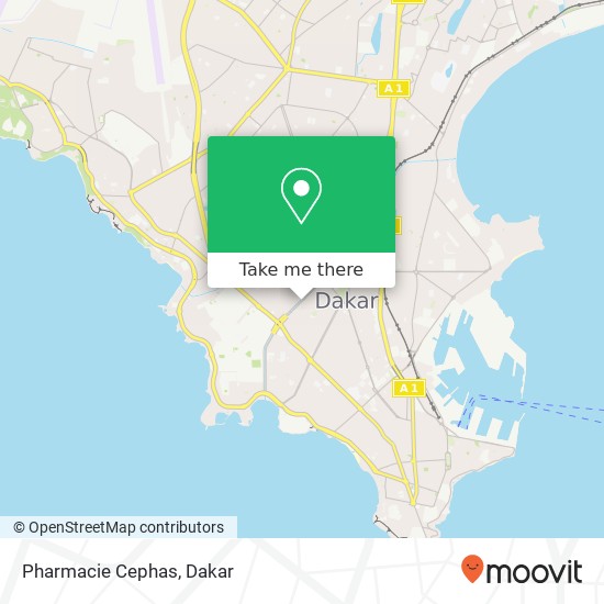 Pharmacie Cephas map