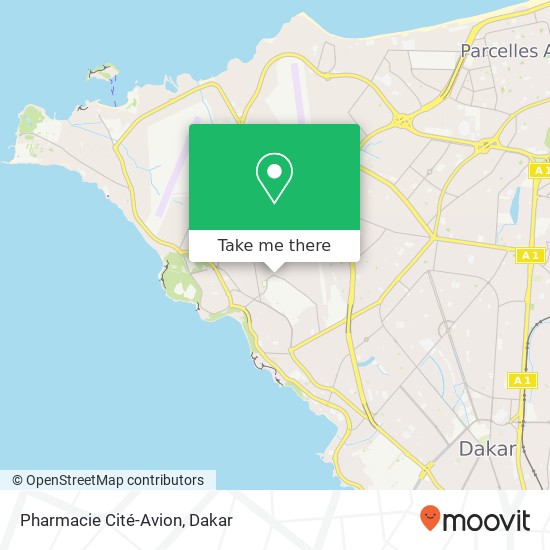 Pharmacie Cité-Avion map