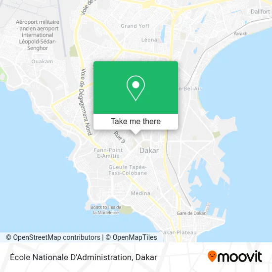 École Nationale D'Administration map