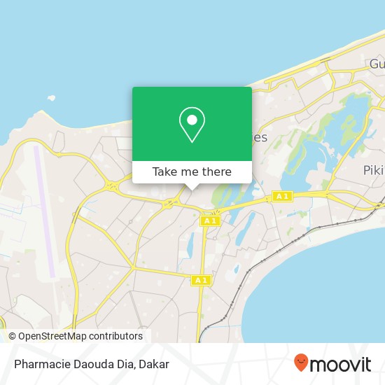 Pharmacie Daouda Dia map