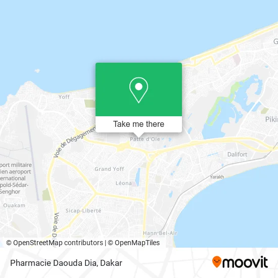 Pharmacie Daouda Dia map