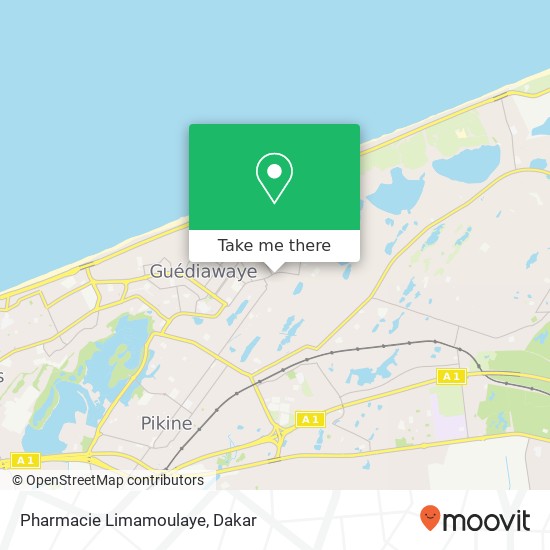 Pharmacie Limamoulaye map