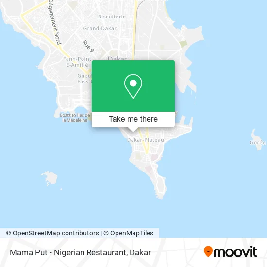 Mama Put - Nigerian Restaurant map