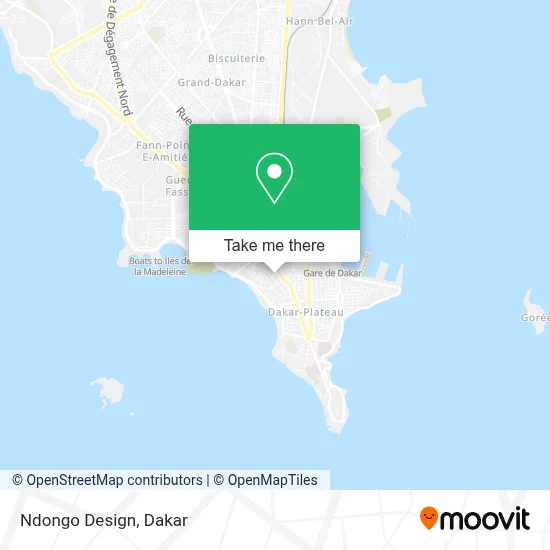 Ndongo Design map