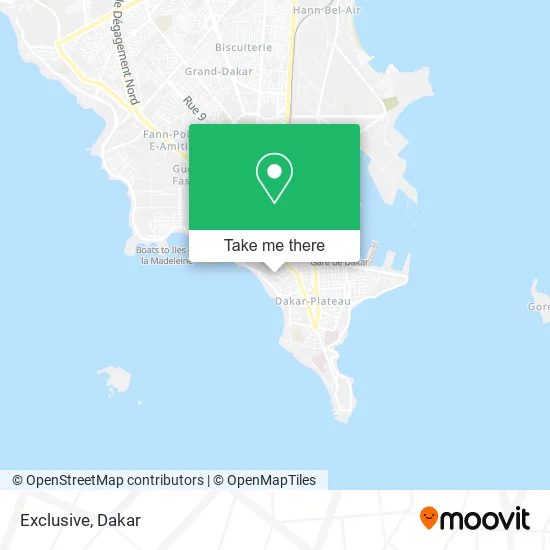Exclusive map