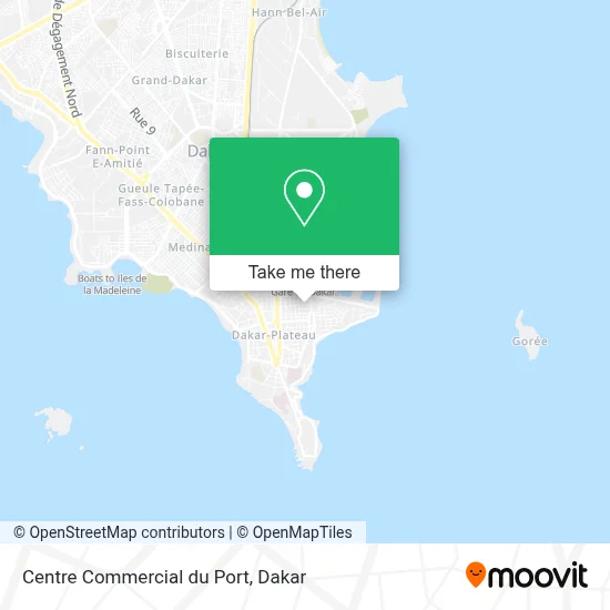 Centre Commercial du Port map