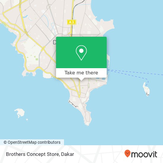 Brothers Concept Store map