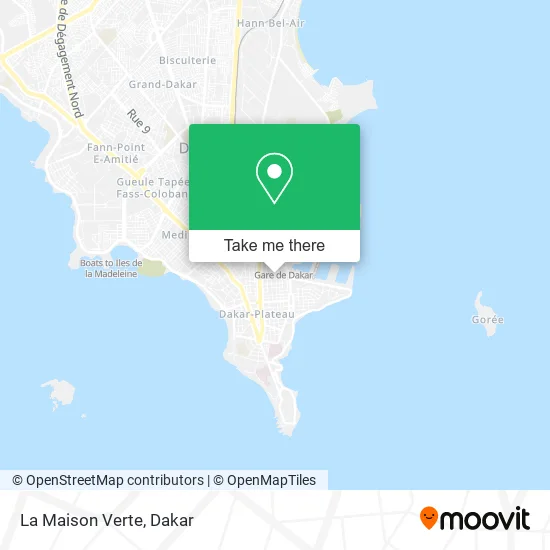 La Maison Verte map