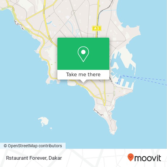 Rstaurant Forever map