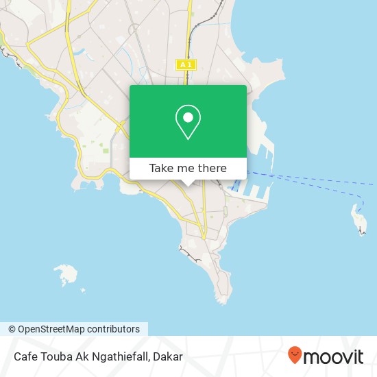 Cafe Touba Ak Ngathiefall map