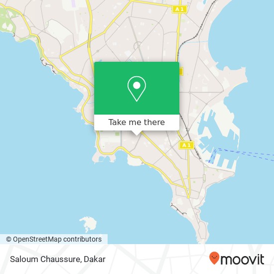 Saloum Chaussure map