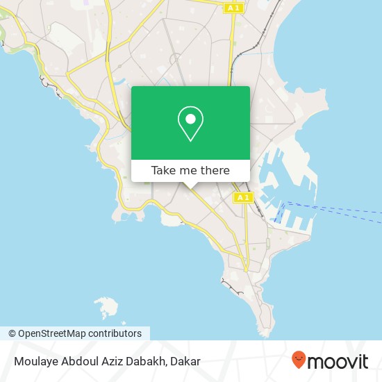 Moulaye Abdoul Aziz Dabakh map