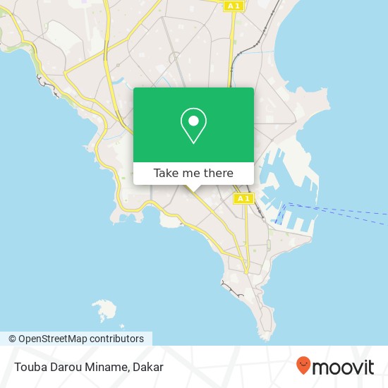 Touba Darou Miname map