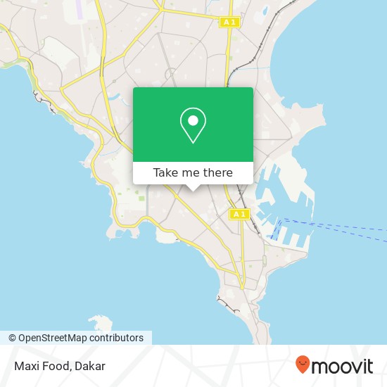 Maxi Food map