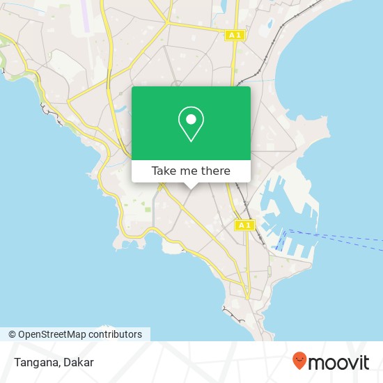 Tangana map
